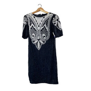 NWT Vintage Women's Special Occasion Beaded Dress S
